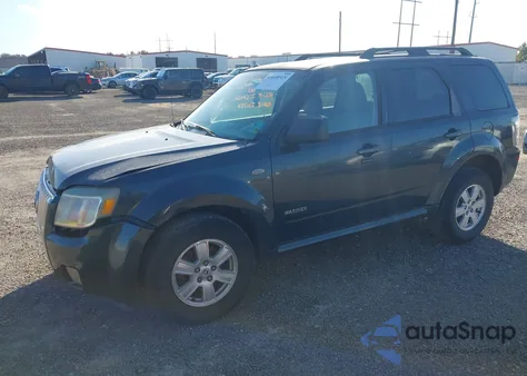 2008 Mercury Mariner V6 z USA, uszkodzony, nr VIN 4M2CU81118KJ31794